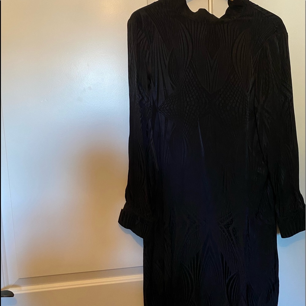 Byblos Black Shift Dress Size 6
